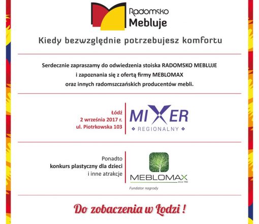 Grafika reklamująca Mixer Regionalny